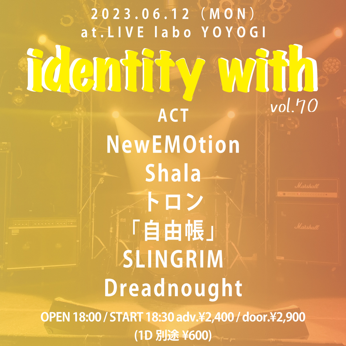 identity with vol.70