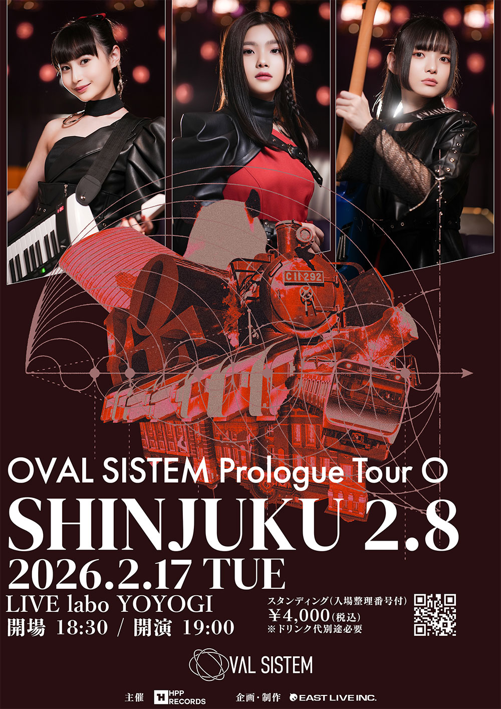 OVAL SISTEM Prologue Tour O
SHINJUKU 2.8