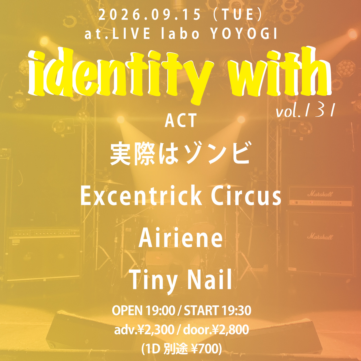 identity with vol.131